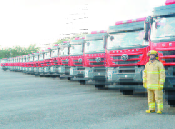 Gobierno chino dona 40 camiones bomberos a RD