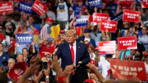 Trump lanza candidatura para reelección 2020: “Mantén EE.UU. grande de nuevo”