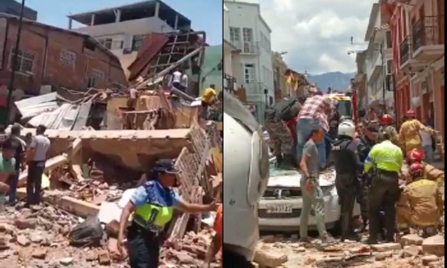 ECUADOR: Al menos 13 muertos y 300 heridos por sismo 6.7 grados