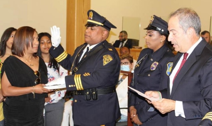 Dominicano es nombrado subjefe Policía ciudad de Heledon-Nueva Jersey