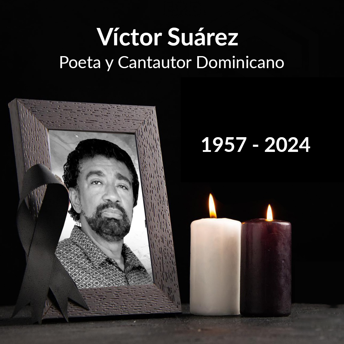 Víctor Suárez: Adiós al Poeta y Cantautor Dominicano